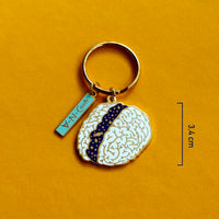 Brain Keychain