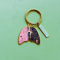 Lung Keychain