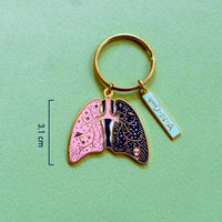 Lung Keychain